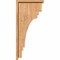 Ekena Millwork Pescadero Smooth Corbel w/Backplate, Western Red Cedar, 7 1/2"W x 14"D x 30"H COR08X14X30PEC01SWR - alternate 3